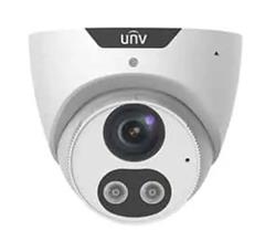 Uniview IPC3618SB-ADF28KMC-I0 UNIVIEW IP kamera 3840x2160 (4K UHD), až 20 sn/s, H.265, obj. 2,8 mm (112,4°), PoE, Mic., Repro, Smart IR 30m, Bílý přís