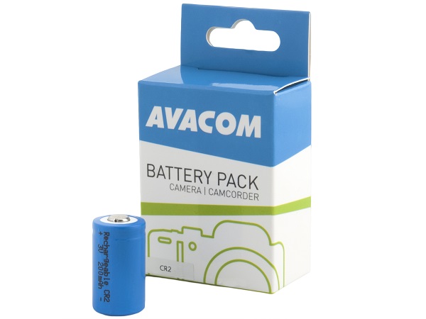 AVACOM DICR-RCR2-200 - neoriginální Nabíjecí fotobaterie Avacom CR2 3V 200mAh 0.6Wh