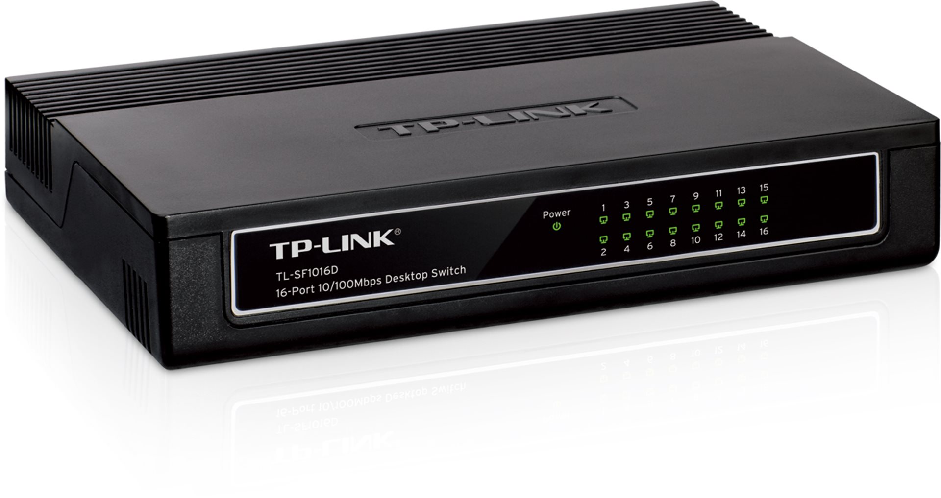 TP-Link TL-SF1016 switch 16xTP 10/100Mbps 19"rack
