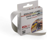 COLOP e-mark® nalepovací páska bílá lesklá, 14mm x 8m (pro Professional, GO)
