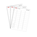 COLOP 153559 COLOP e-mark® label sheets 48 x 18 mm, 10 x A4 /30xlabel na archu, (pro Professional, GO)