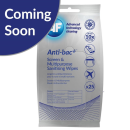 AF Anti-bac - Screen a Multipurpose Antibakteriální čisticí ubrousky, 25ks
