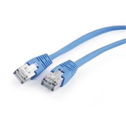 Gembird patch kabel CAT5e, FTP, 0.5 m, modrý