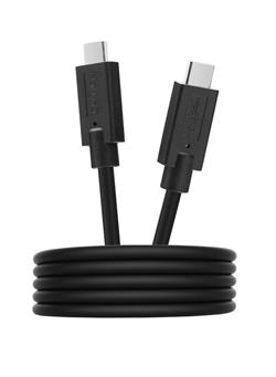 CANYON Nabíjecí kabel USB-C - USB-C, PD3.0 100W, video, audio, přenost dat. PD nabíjení, 1m, bílá
