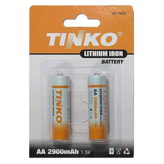 TINKO AA 2ks R538 Baterie lithiová AA R6 1,5V/2900mAh TINKO 2ks
