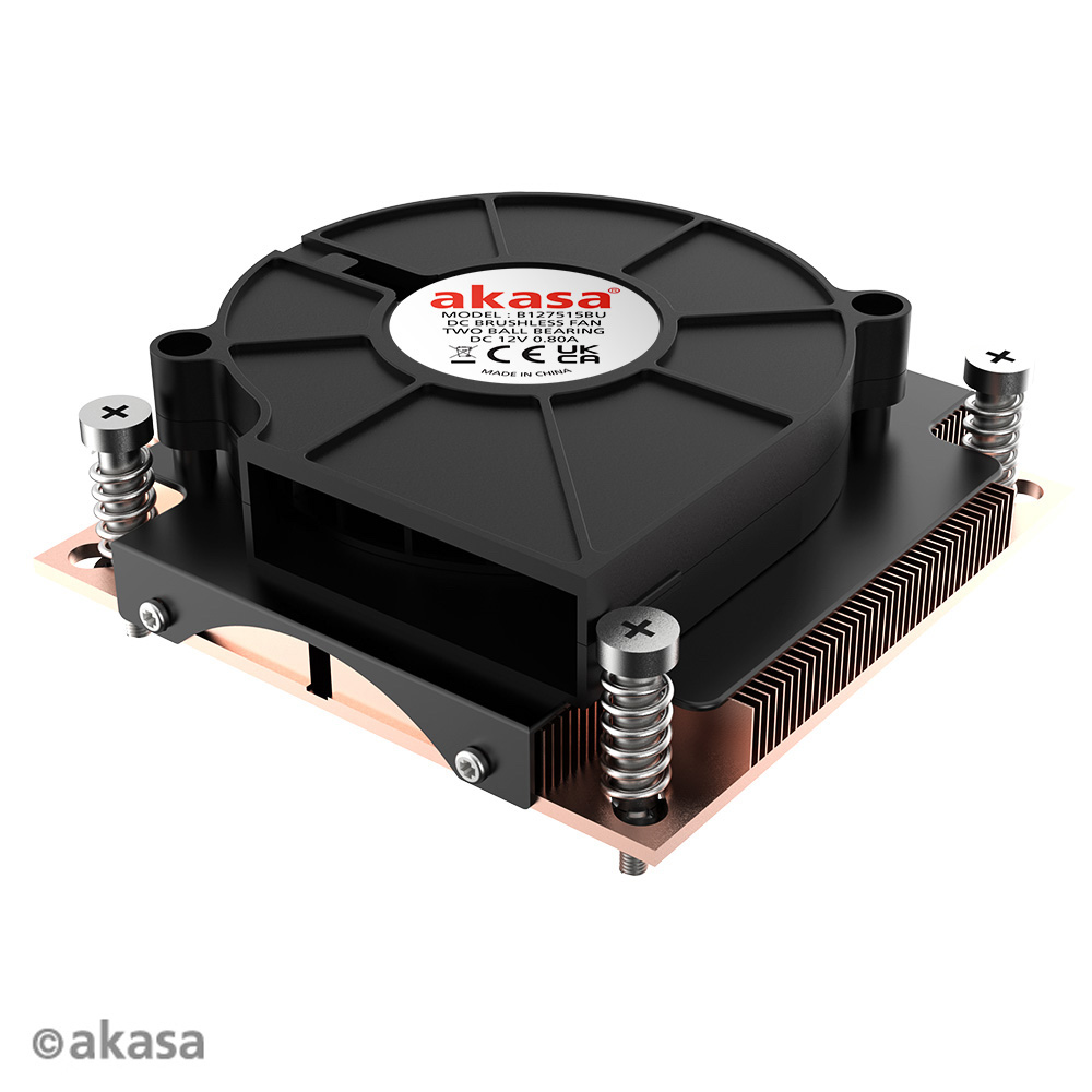 Akasa AK-CC7401BP01 AKASA chladič CPU - měděný LGA1700 low profile