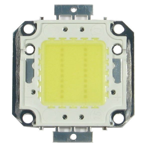 Epistar LED 20W , teplá bílá 3000K, 2200lm/600mA,120°, 30-32V Čip Epistar 20W, 3000K