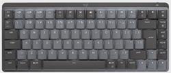 Logitech MX Mechanical Mini for Mac Minimalist Wireless Illuminated Keyboard - SPACE GREY - US INT L - EMEA