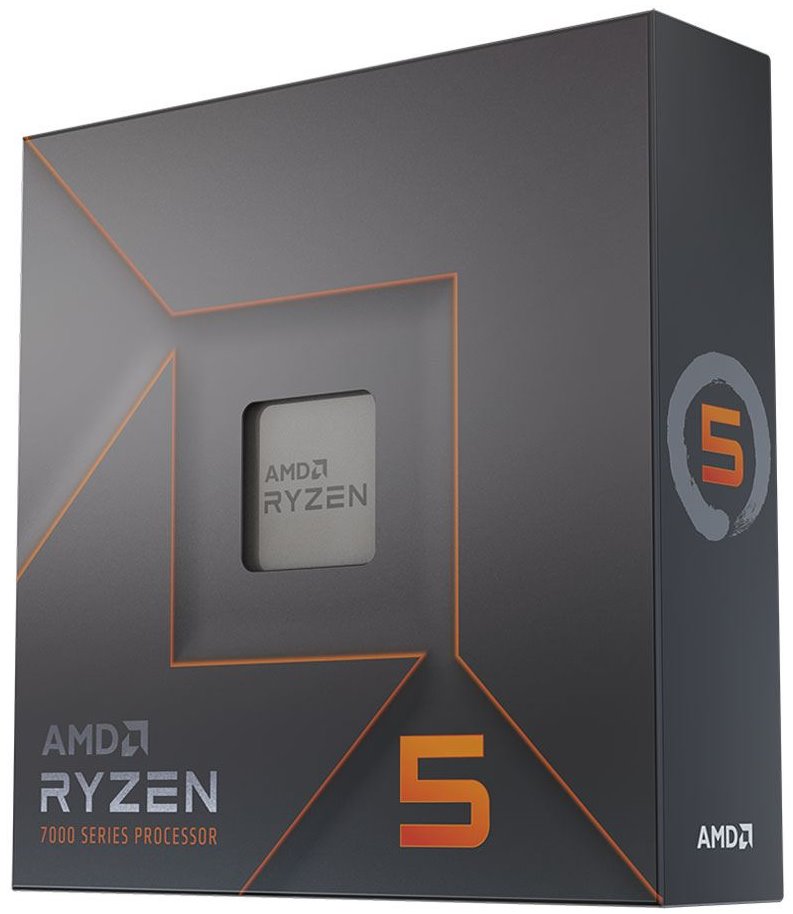 AMD Ryzen 5 7600X 100-100000593WOF CPU AMD RYZEN 5 7600X WOF, 6-core, 4.7GHz, 32MB cache, 105W, socket AM5, BOX, bez chladiče