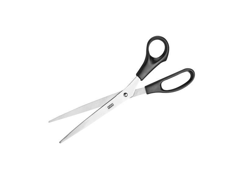 Kancelářské nůžky 25cm - černé - 1ks/bal Nůžky víceúčelové EASY 25cm černé