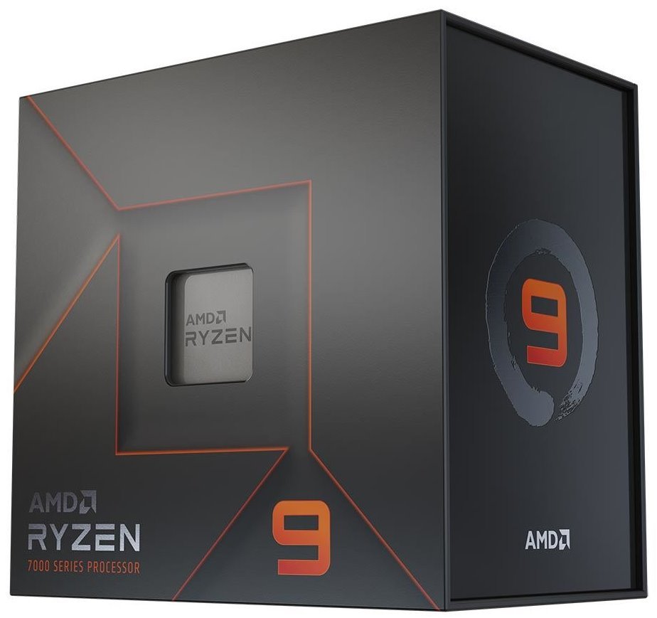 AMD Ryzen 9 7900X 100-100000589WOF CPU AMD RYZEN 9 7900X WOF, 12-core, 4.7GHz, 64MB cache, 170W, socket AM5, BOX, bez chladiče