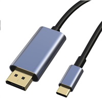 PremiumCord ku31DP09 PremiumCord kabel USB-C na DisplayPort DP1.4 8K@60Hz a 4k@120Hz 2m