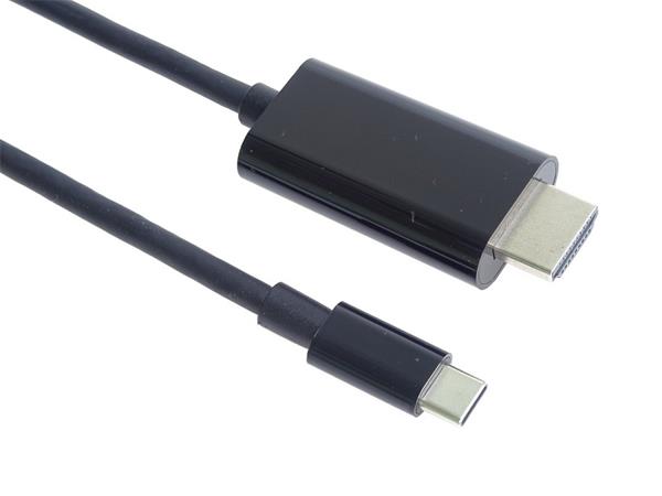 PremiumCord kabel USB-C na HDMI 2m rozlišení 4K*2K@60Hz FULL HD 1080p