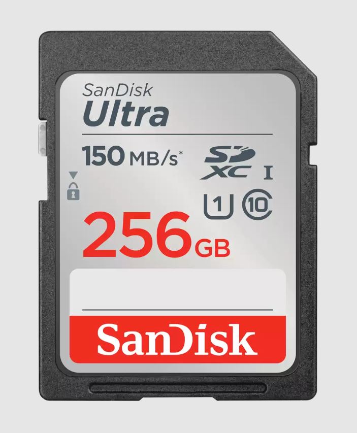 SanDisk SDXC Class 10 256 GB SDSDUNC-256G-GN6IN SanDisk SDXC karta Ultra 256GB (150MB/s)