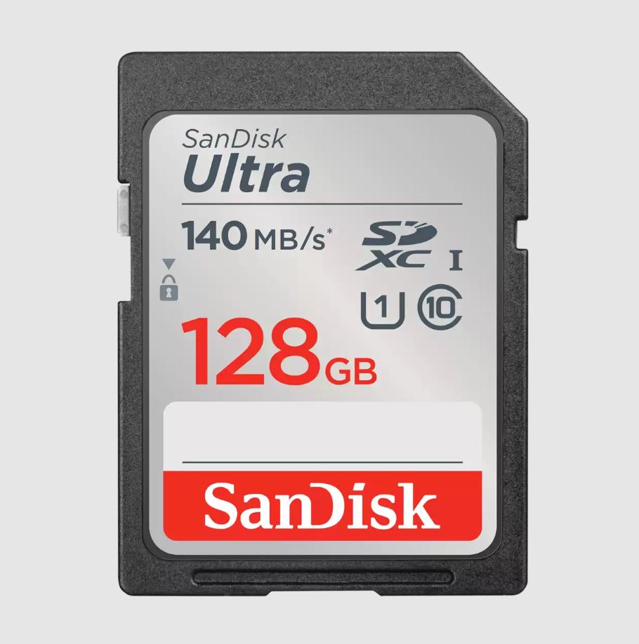 SanDisk SDXC Class 10 128 GB SDSDUNB-128G-GN6IN SanDisk Ultra SDXC 128GB 140MB/s Class10 UHS-I