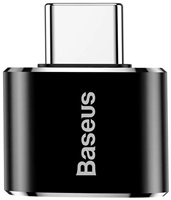 Baseus USB-A samice/USB Type-C samec redukce 2.4A, černá