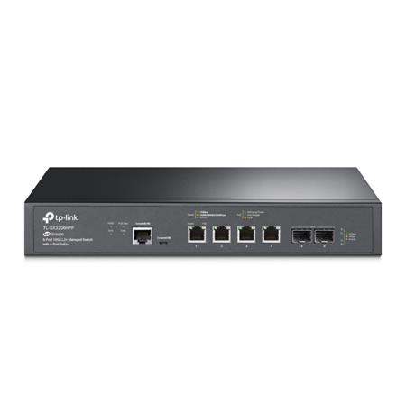 TP-LINK TL-SX3206HPP TP-Link OMADA JetStream switch TL-SX3206HPP (4x10GbE, 2xSFP+, 4xPoE++, 200W, 2xconsole)