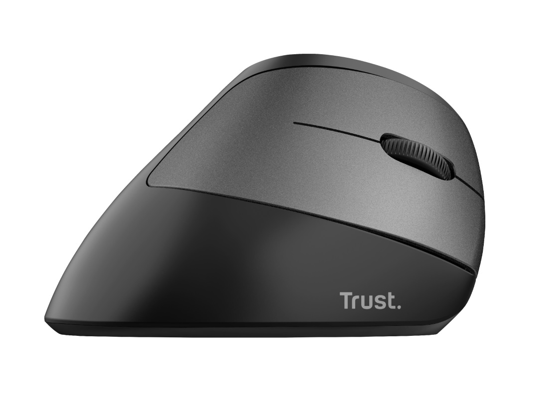 Trust Bayo Ergonomic Rechargeable Wireless Mouse 24731 TRUST Bayo/Ergonomická/Optická/Bezdrátová USB/Černá