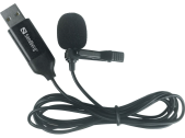 Sandberg 126-40 Sandberg streamovací USB mikrofon s klipem na připnutí