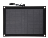 Technaxx Solární nabíječka autobaterií 12V, panel 10W, TX-209, černá