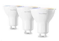 TechToy Smart Bulb RGB 4.5W GU10 3pcs set