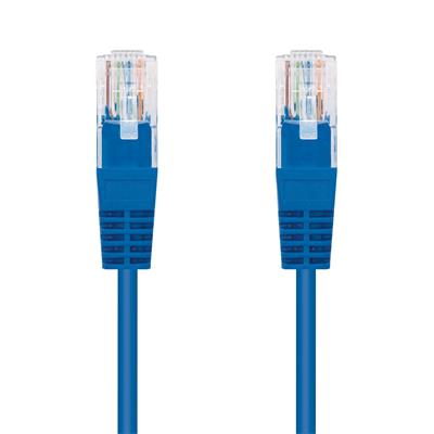 C-Tech CB-PP5-025B patch, Cat5e, UTP, 0,25m, modrý C-TECH kabel patchcord Cat5e, UTP, modrý, 0,25m