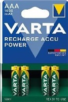 Baterie Varta Power ACCU R2U 1000 mA, R03/AAA