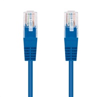 C-Tech CB-PP5-3B patch, Cat5e, UTP, 3m, modrý C-TECH kabel patchcord Cat5e, UTP, modrý, 3m