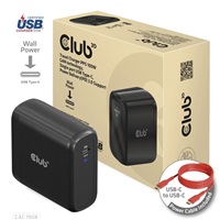 Club3D CAC-1908EU Club3D cestovní nabíječka 100W GAN technologie, USB-IF TID certified, USB Type-C, Power Delivery(PD) 3.0 Support