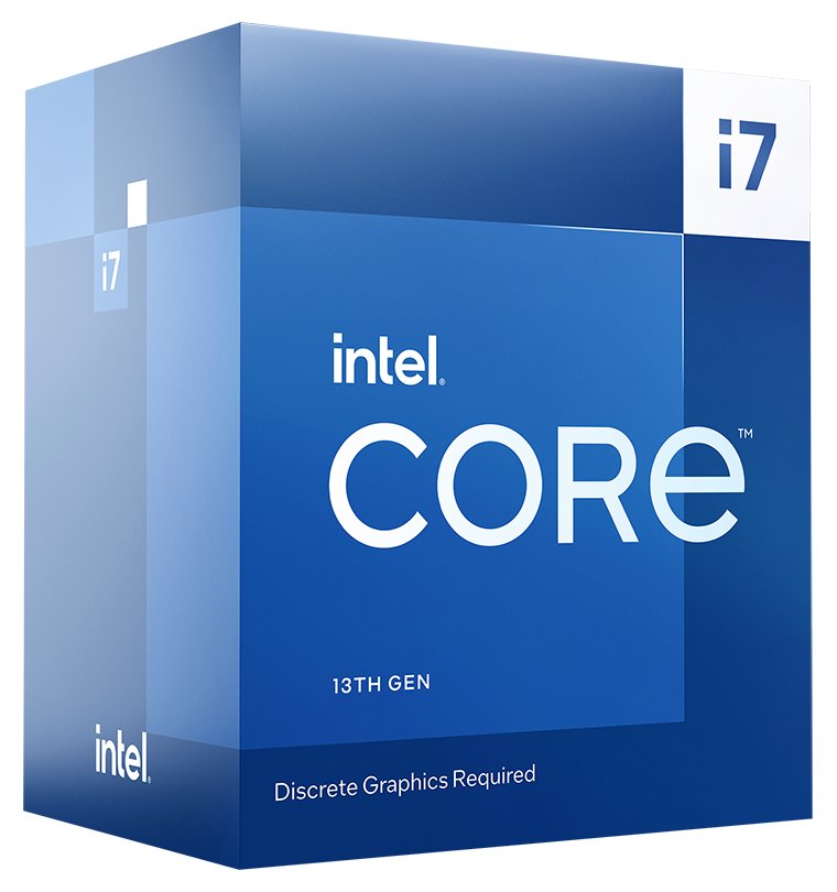 Intel Core i7-13700F BX8071513700F INTEL Core i7-13700F / Raptor Lake / LGA1700 / max. 5,2GHz / 16C/24T / 30MB / 65W TDP / bez VGA / BOX