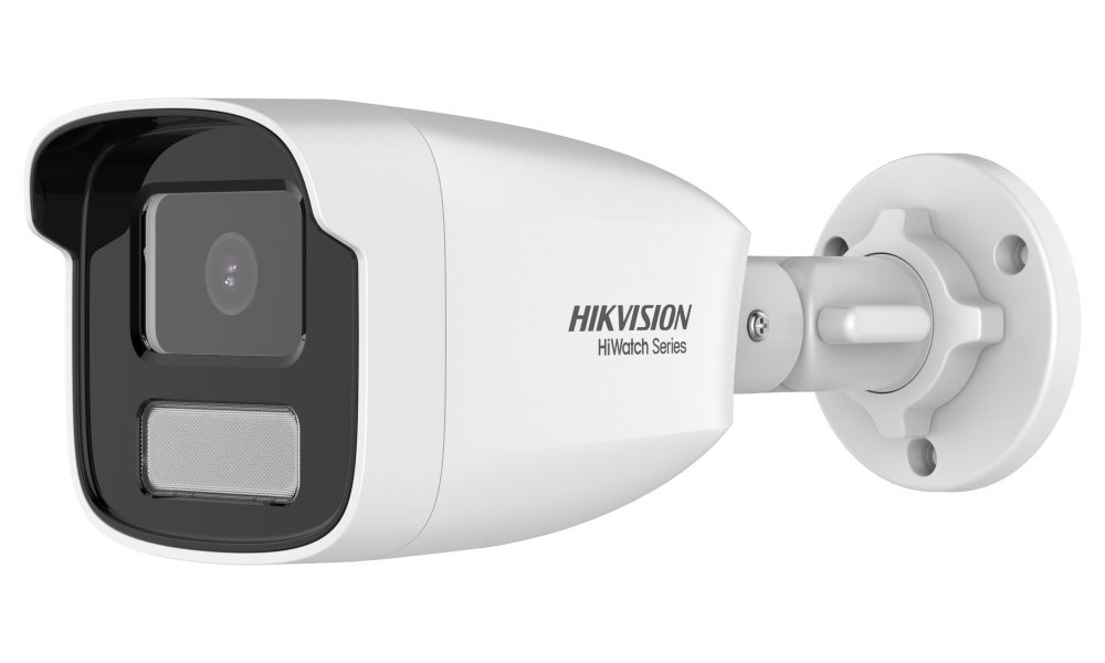 HIKVISION HiWatch IP kamera HWI-B449H(C)/ Bullet/ 4Mpix/ objektiv 4 mm/ H.265+/ krytí IP67/ LED až 50m/ ColorVu