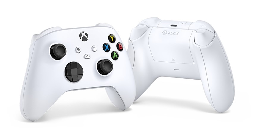 Microsoft Bezdrátový ovladač pro Xbox - White (QAS-00009)