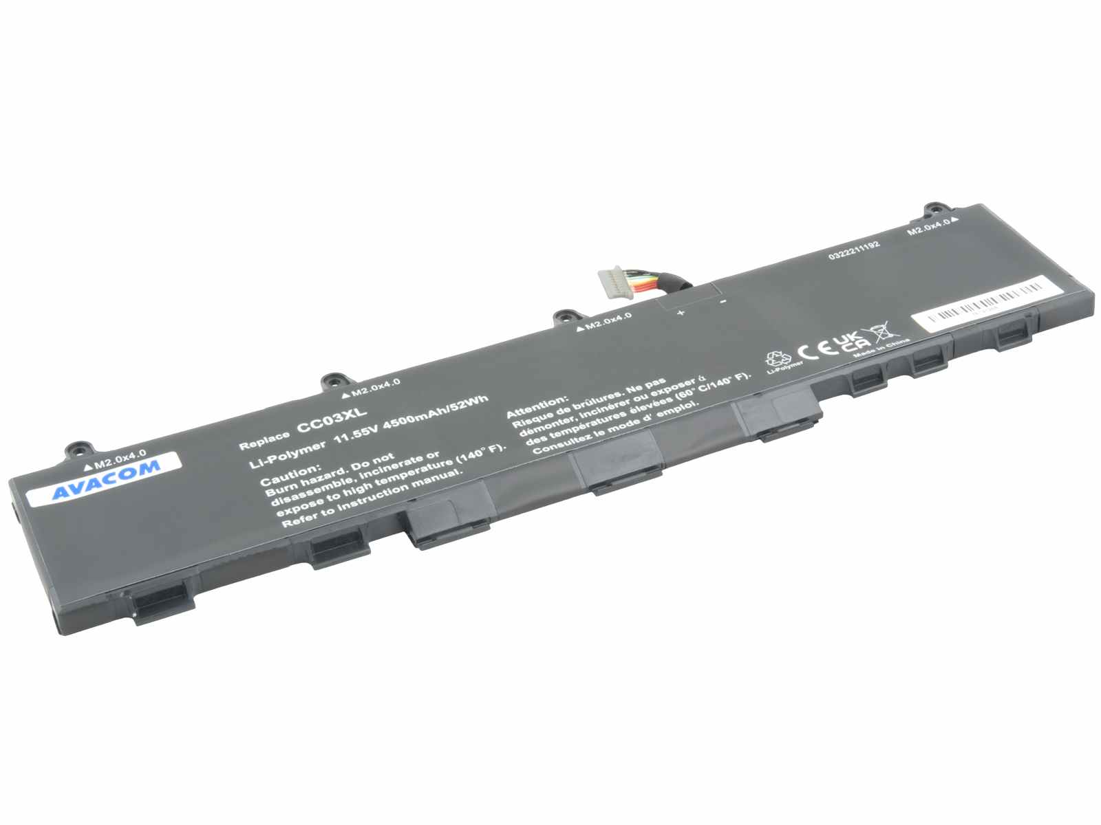 AVACOM Náhradní baterie HP EliteBook 850 G7, 850 G8 Li-Pol 11,55V 4500mAh 52Wh