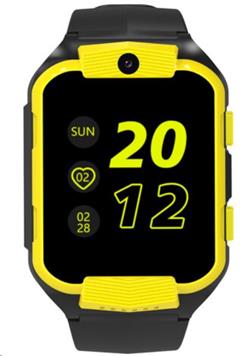 CANYON smart hodinky Cindy KW-41 YELLOW, 1,69" GSM LTE, nanoSIM, 512MB, kamera