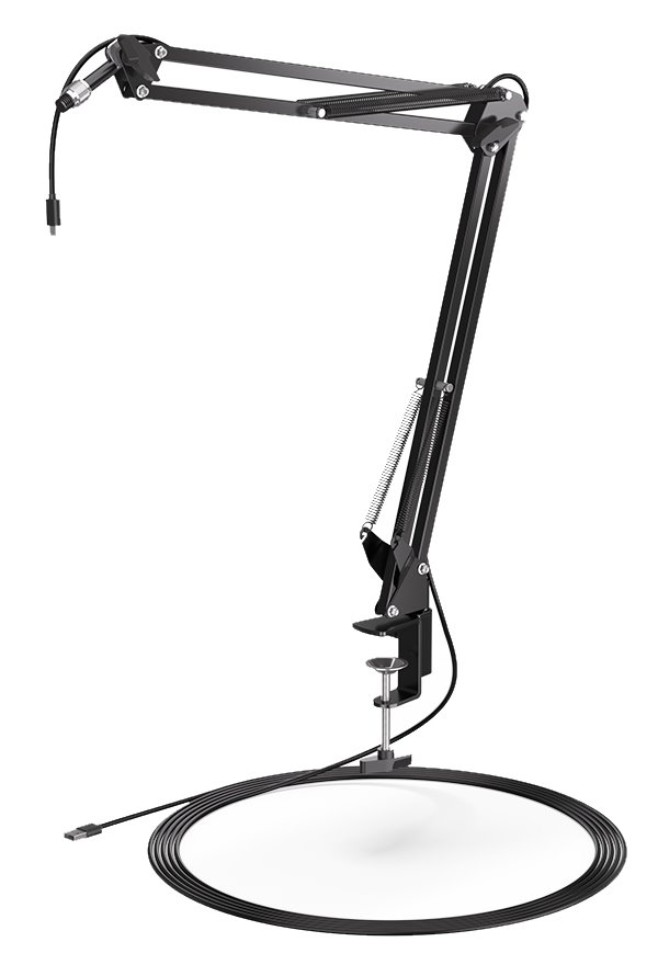 Endorfy Boom Arm EY0A006 Endorfy stojan na mikrofon Streaming Boom Arm / max 63mm tloušťka stolu / 100x90 mm / černý