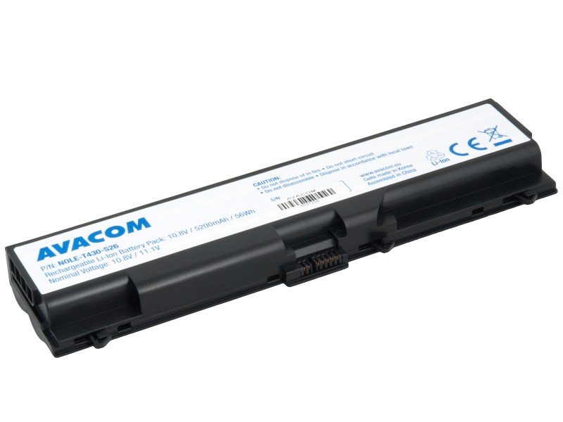 Avacom náhradní baterie pro Lenovo ThinkPad T430 Li-Ion 10,8V 5200mAh 56Wh