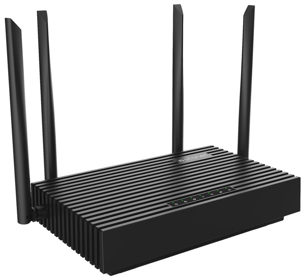 Netis N6 STONET N6 WiFi Router, AX1800, 4x 5dBi fixní anténa, 1x Gigabit WAN, 4x Gigabit LAN, WIFI6