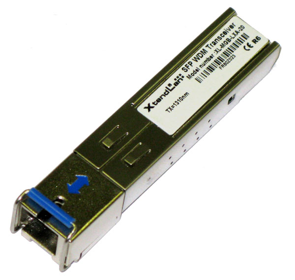 XtendLan mini GBIC SFP, SC, 1000Base-LX, 10km, WDM, TX1490nm/RX1310nm