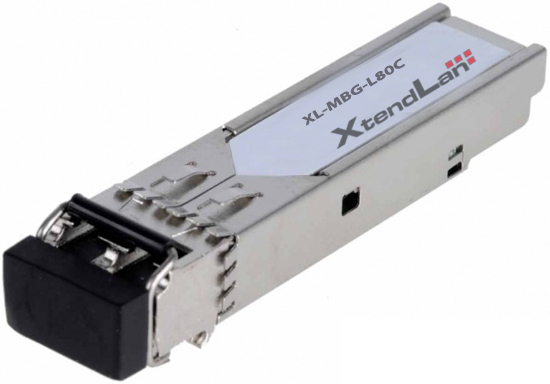 XtendLan MGB-L80C55, mini GBIC SFP, LC, 80-120km, CWDM, 1550nm (1000Base-ZX)
