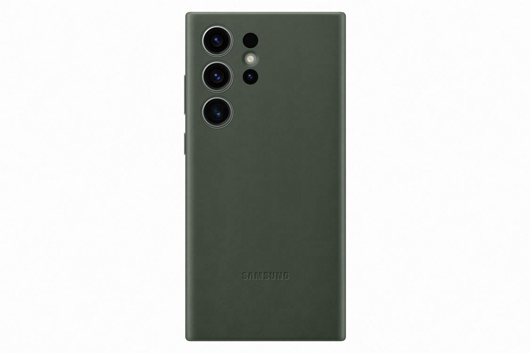 Samsung ochranný kryt kožený pro Samsung Galaxy S23 Ultra, zelená