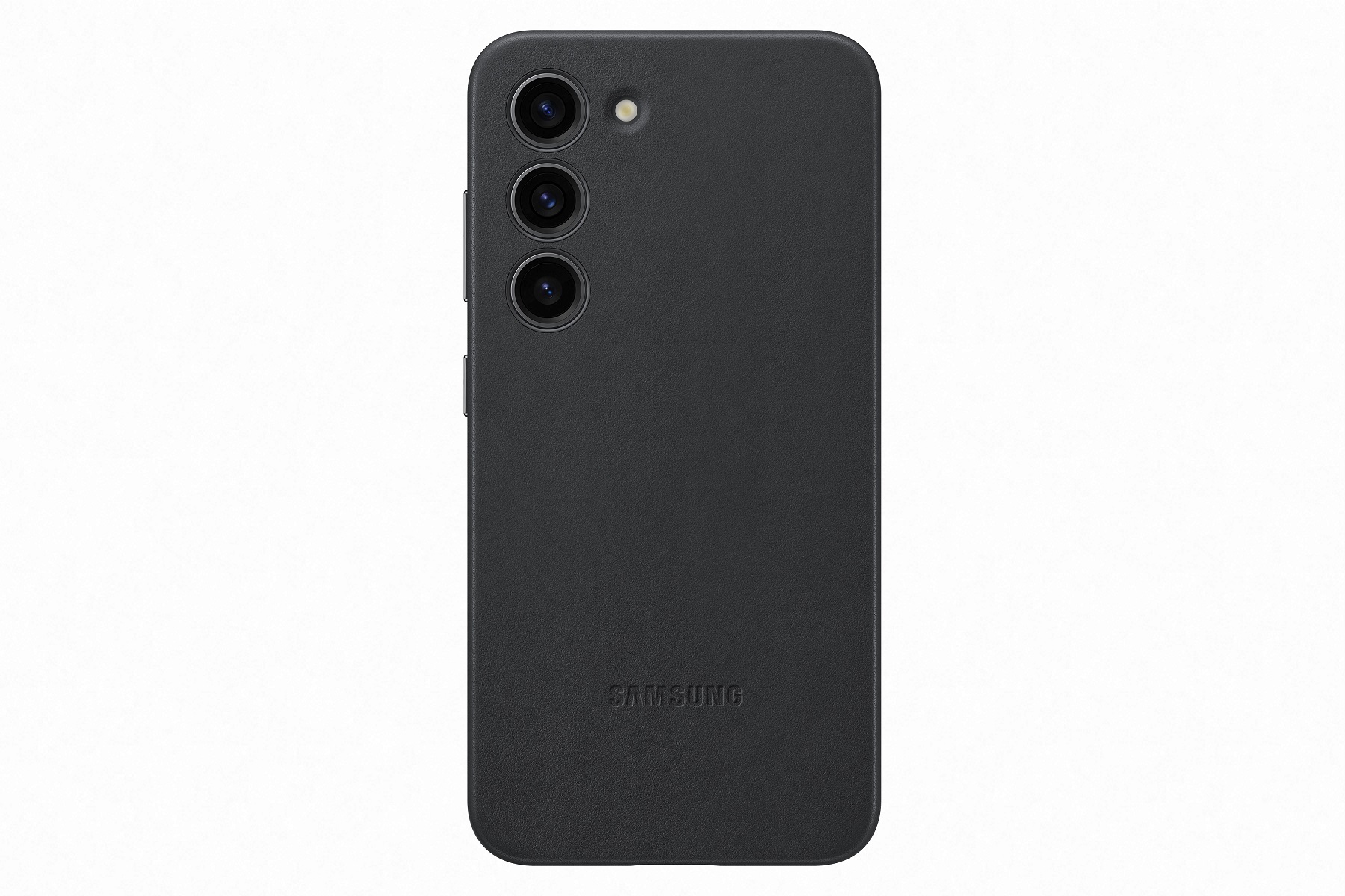 Samsung ochranný kryt kožený pro Samsung Galaxy S23+, černá