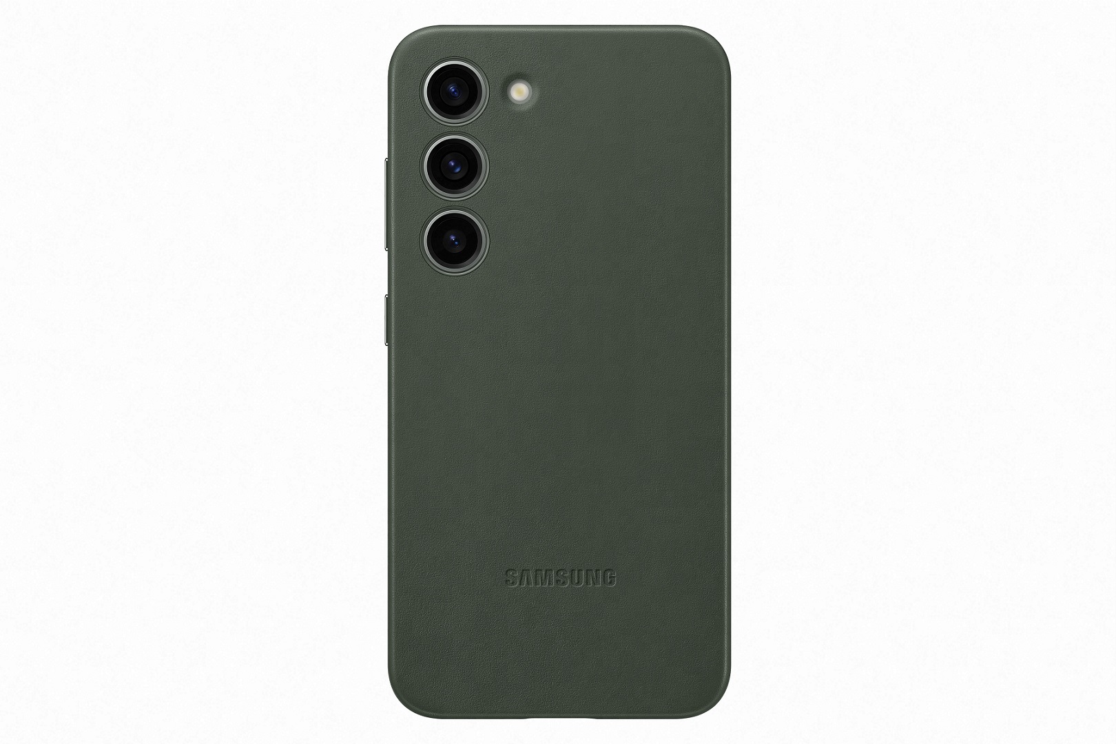 Samsung ochranný kryt kožený pro Samsung Galaxy S23, zelená
