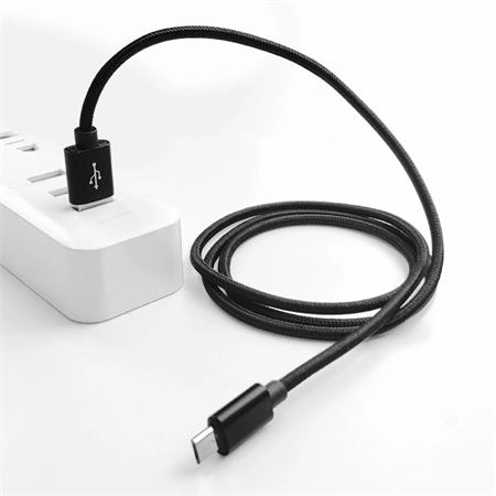 Crono F85cBL USB 2.0 - USB-C, 1m, čenrý Crono kabel USB 2.0 - USB-C 1m, černý, premium