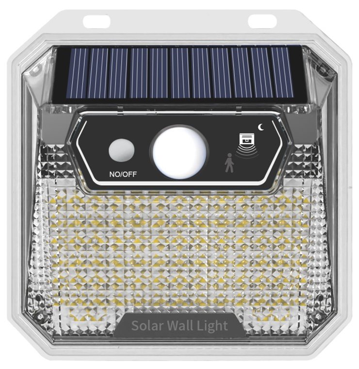 IMMAX PETTY venkovní solární nástěnné LED osvětlení s PIR čidlem, 3W