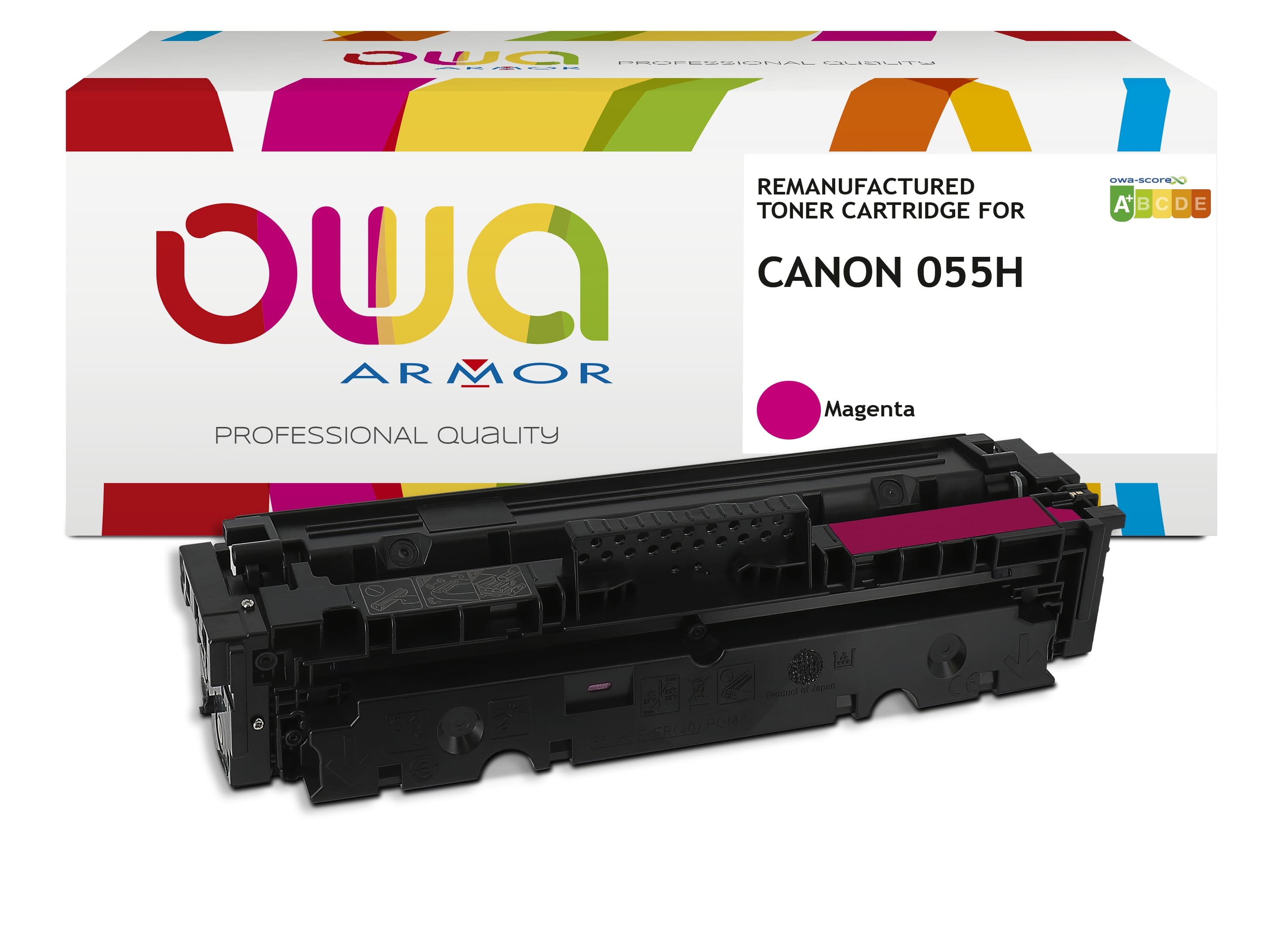ARMOR Canon CRG-055H - kompatibilní OWA Armor toner kompatibilní s Canon CRG-055H M, 5900st, červená/magenta