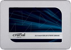 Crucial MX500 1TB, CT1000MX500SSD1T Crucial SSD 1TB MX500 SATA III 2.5" 3D TLC 7mm (čtení/zápis: 560/510MB/s; 95/90K IOPS) + 9.5mm adaptér bulk