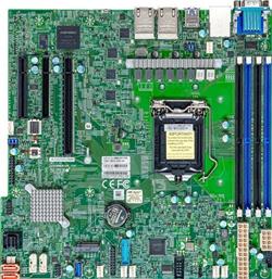 Supermicro MBD-X12STH-LN4F-B SUPERMICRO MB LGA1200 (Xeon E3-2300), C252, 4xDDR4, 6xSATA3, M.2, 4xPCIe4.0 (x8, 2 x4, x2), VGA, 2x LAN, IPMI