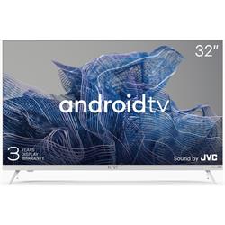 KIVI - 32 , HD, Google Android TV, White, 1366x768, 60 Hz, Sound by JVC, 2x8W, 33 kWh/1000h , BT5, HDMI ports 3