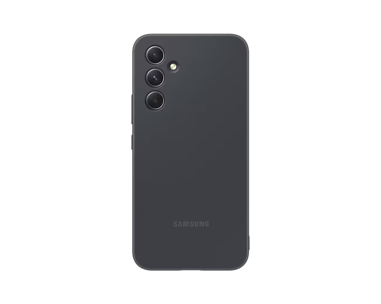 Samsung Silikonový zadní kryt EF-PA546T pro Samsung Galaxy A54, černý