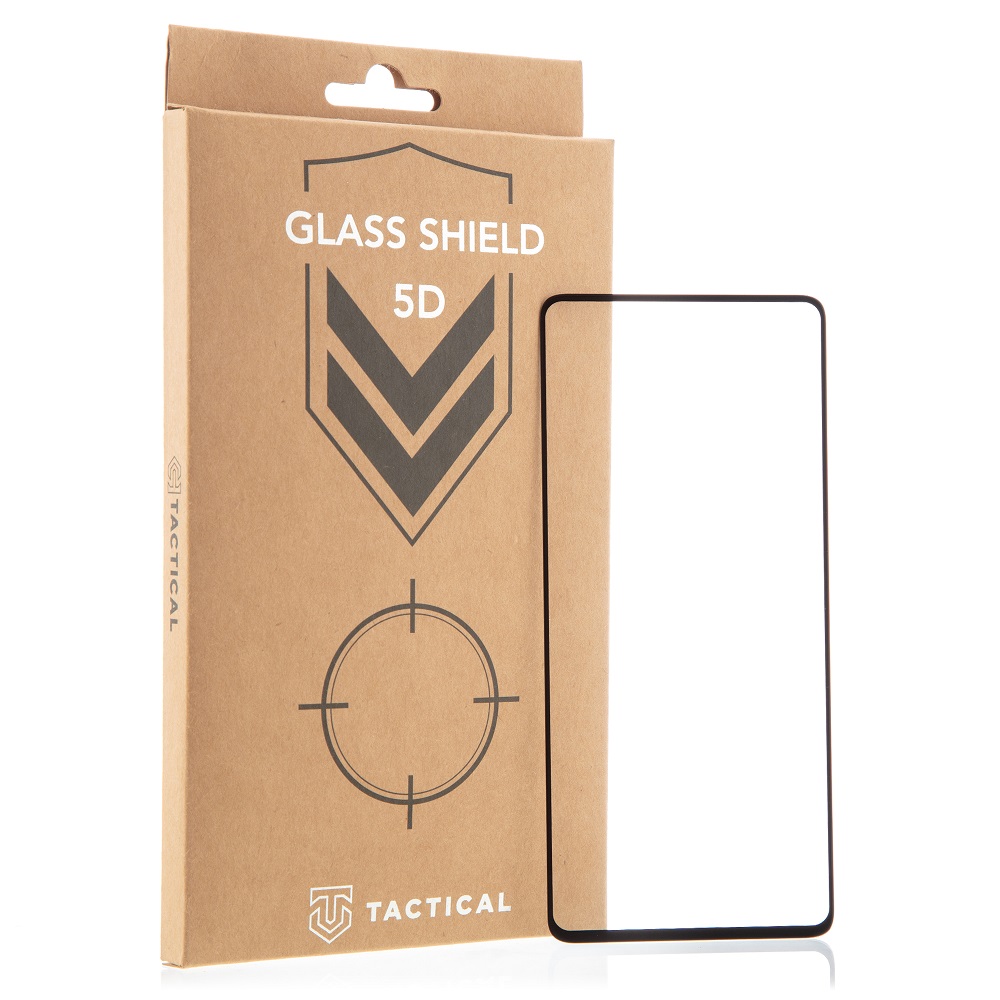 Tactical Glass Shield 5D sklo pro Xiaomi Redmi Note 12 Pro 5G Black